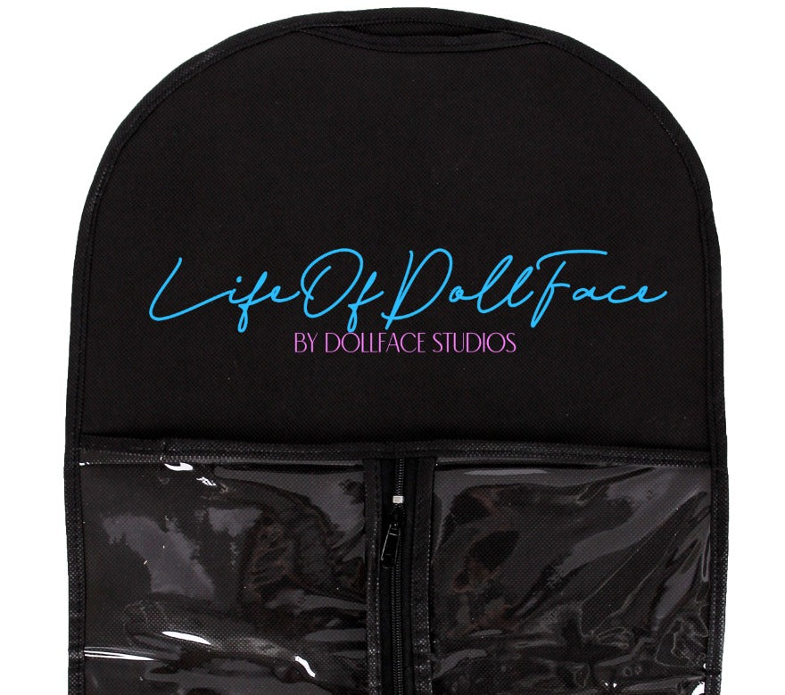 Storage Hair Bag with Hanger - LifeOfDollFace